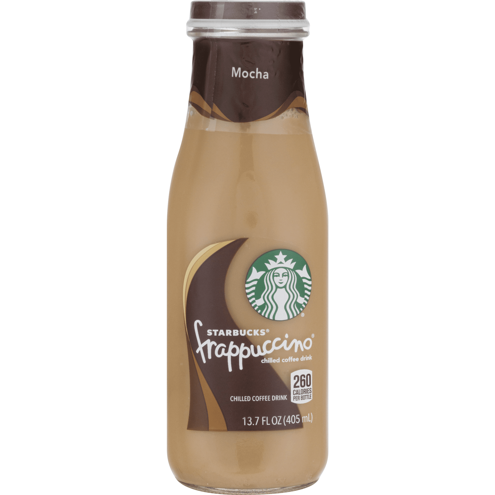 Starbucks Frappuccino Mocha Iced Coffee Drink, 13.7 fl oz Bottle Starbucks Frappuccino Mocha Iced Coffee Drink, 13.7 fl oz Bottle