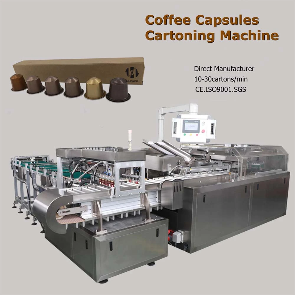 automatic coffee capsule cartoner machine